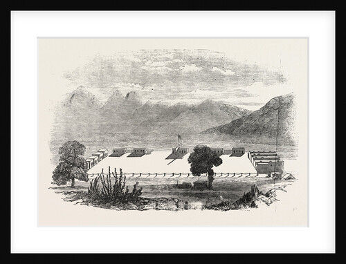 Fort Fillmore New Mexico 1854 by Anonymous