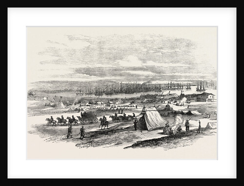 The Crimean War: French Troops Landing at Cape Chersonese 1854 by Anonymous