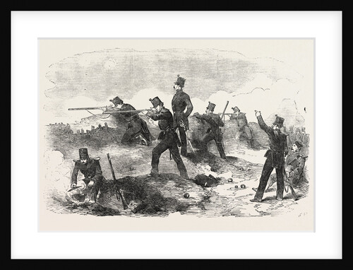 The Crimean War: The Siege of Sebastopol the Rifles in the Trenches 1854 by Anonymous