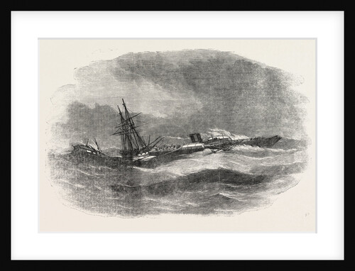 The Crimean War: The Hurricane in the Black Sea: Wrecks Off the Katscha 1854 by Anonymous