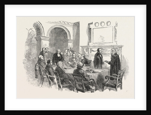 Trial of the Pyx at the Office of the Comptroller-General of the Exchequer Whitehall London UK 1854 by Anonymous