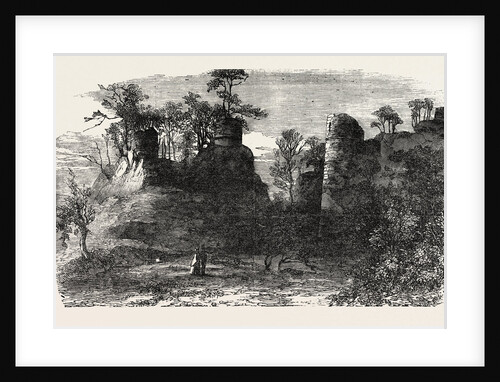 The Red Castle Hawkstone Park 1854 by Anonymous