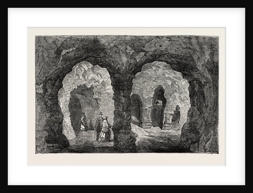 The Grotto in Hawkstone Park 1854 by Anonymous