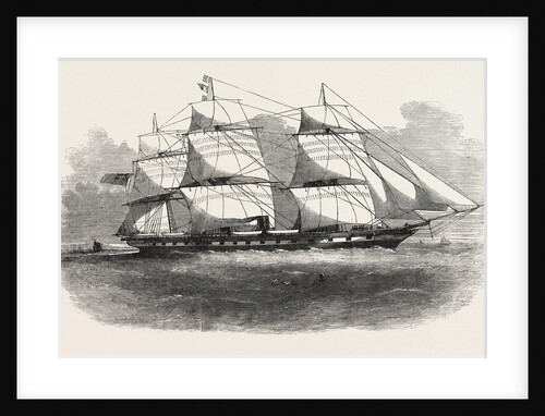 The Crimean War: The Screw Steamship Prince Wrecked Off Balaclava Harbour 1854 by Anonymous