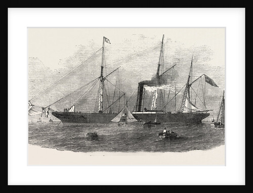The Nile Screw Steamship Wrecked Off Godrevy Point 1854 by Anonymous
