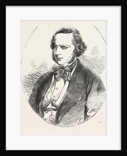 The Hon. F. Leveson-Gower M.P. Seconder of the Address to Her Majesty in the House of Commons London UK 1854 by Anonymous