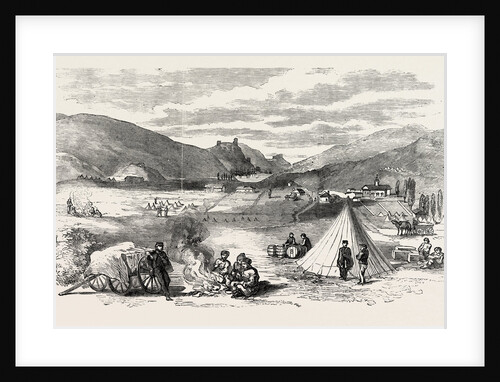 The Crimean War: Balaclava the Scene of the Successful Cavalry Charge 1854 by Anonymous