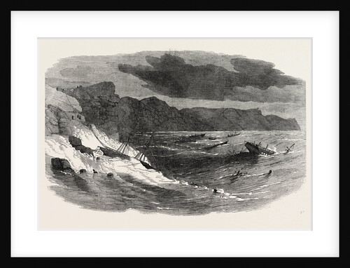 The Storm in the Crimea: Storm in Balaclava Bay 1854 by Anonymous