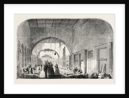 The New Barrack-Hospital at Scutari 1854 by Anonymous