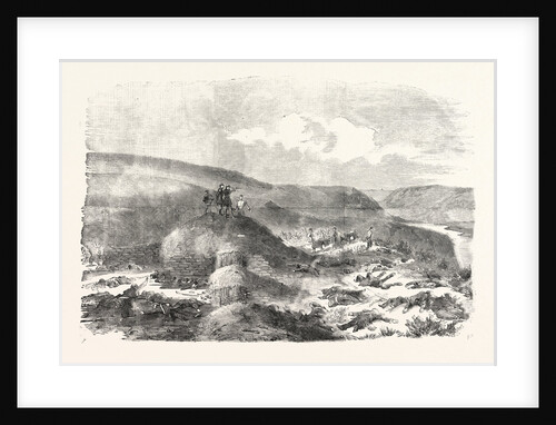The Crimean War: Sandbag Battery Defended by the Guards on the Morning after the Battle of Inkerman 1854 by Anonymous