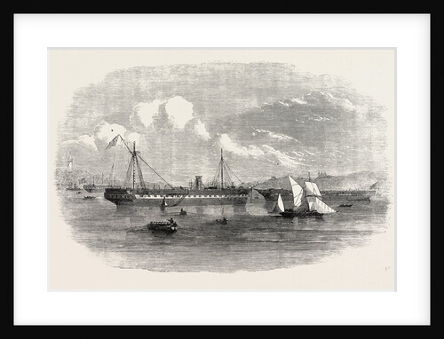 The Storm in the Crimea: Wrecks of the Caduceus and the Steamer Melbourne. 1854 by Anonymous