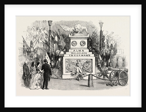 Grand Military Trophy at the Concerts for the Benefit of the Patriotic Fund in the Town-Hall Birmingham 1854 by Anonymous