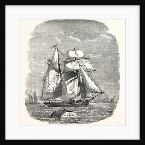 Spanish Vessel Arriving with Christmas Fruit 1854 by Anonymous