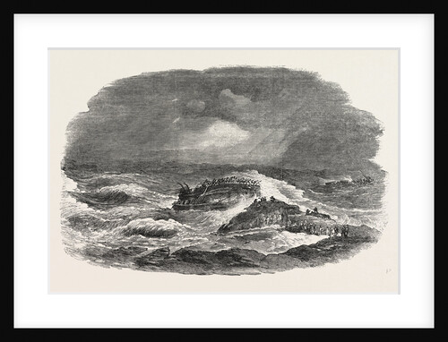 Wreck of the Troop-Ship Charlotte in Algoa Bay 1854 by Anonymous