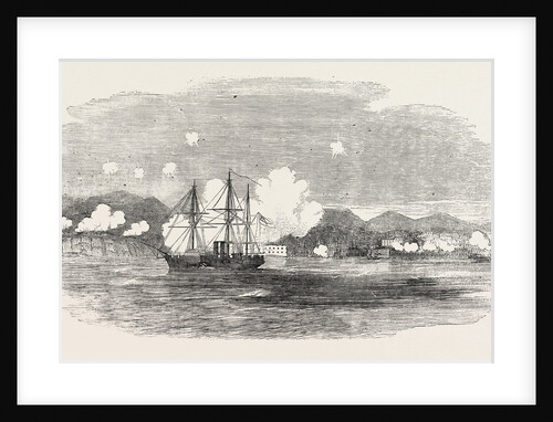 The Crimean War: The Valorous Chasing Russian Steamers Into Sebastopol 1854 by Anonymous