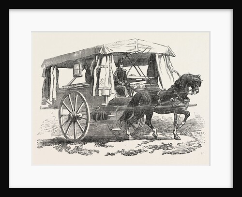 The Crimean War: Ambulance for the Wounded 1854 by Anonymous