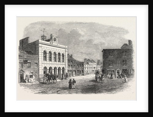 The Town of Wellington, Somerset, UK, 1853 by Anonymous