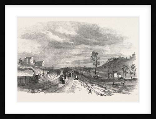 Railway Around Paris, France, 1853 by Anonymous