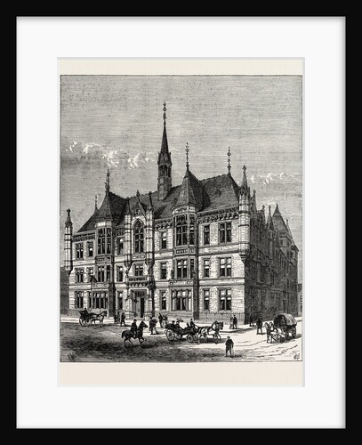 Technical School, Huddersfield, UK, 1883 by Anonymous