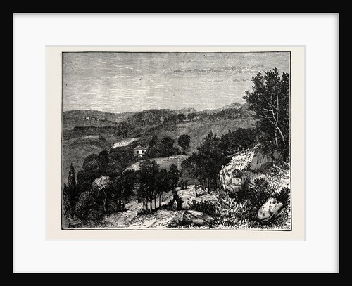 View in Beaumont Park, Huddersfield, UK, 1883 by Anonymous