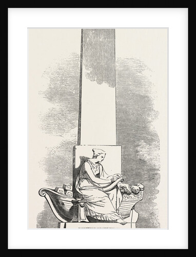Monument to Be Erected to the Memory of the Late Mr. G.R. Porter, in Rusthall Churchyard, Kent, UK, 1853 by Anonymous