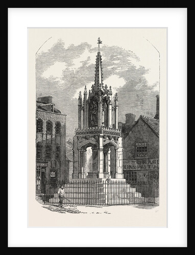 Leighton Buzzard Cross, Restored, UK, 1853 by Anonymous