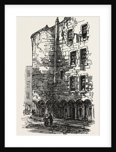 The British Association at Dundee: Old Houses, Fish Street, UK, 1867 by Anonymous