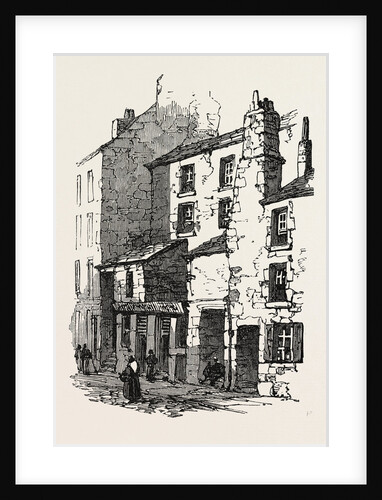 The British Association at Dundee: Houses in Overgate, UK, 1867 by Anonymous