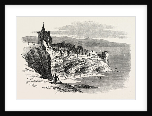 The British Association at Dundee: Castle of St. Andrew's, UK, 1867 by Anonymous