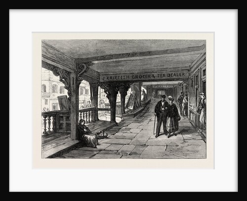 Chester: Watergate Row, UK, 1869 by Anonymous