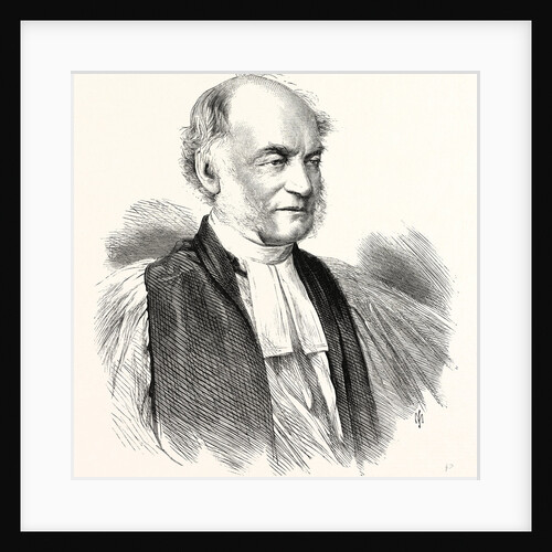 The Right Rev. Dr. Moberly, Bishop of Salisbury, 1869 by Anonymous
