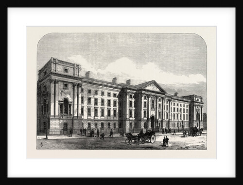 Trinity College, Dublin, 1873 by Anonymous