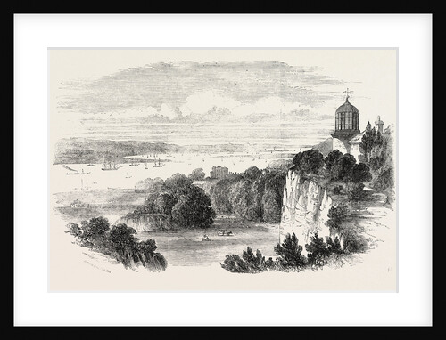 The London, Tilbury, and Southend Railway. The Purfleet Station, UK, 1856 by Anonymous
