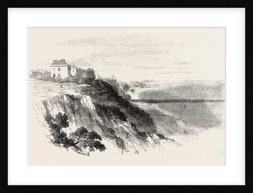 Southend and Pier, UK, 1856 by Anonymous