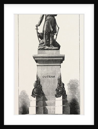 Statue of General Sir James Outram on the Thames Embankment, UK, 1871 by Anonymous