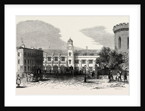The Caledonian Railway: The Central Station, Court Square, Carlisle, 1847 by Anonymous