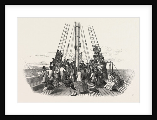 Meeting of the British Association at Southampton, The President's Geological Lecture on Board the De Saumarez Steamer by Anonymous