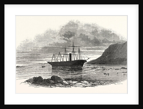The Great Britain Steamship, Sketched on the Morning after She Went Ashore at Rathmullan, 1846 by Anonymous