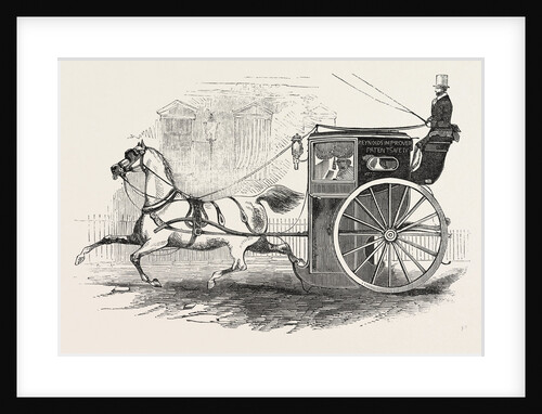 Reynolds's Improved Patent Safety Cab, 1846 by Anonymous
