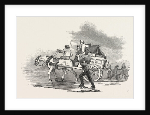 Arrying Property from the Great Britain Steamship to the Shore, 1846 by Anonymous