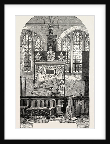Tomb of the Ladies Brocket, in Hatfield Church, 1846 by Anonymous