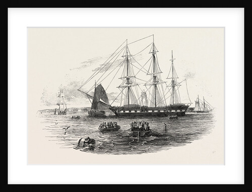 Embarkation of Troops at Gravesend, for Foreign Service, UK, 1846 by Anonymous