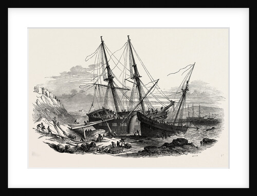 The Schooner Providence, and the Brig Hero, at Plymouth, UK, 1846 by Anonymous
