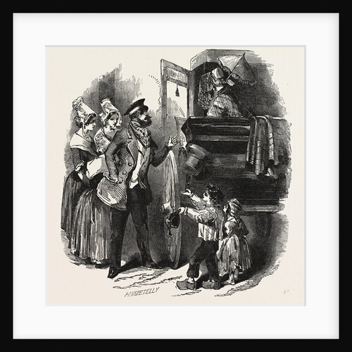 The End of the Season, 1846, Off to Paris: Courier and Travelling Carriage by Anonymous