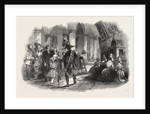 The End of the Season, 1846, Off to Paris: Visit to the Church by Anonymous