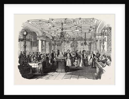 The End of the Season, 1846, Off to Paris: Parisian Cafe by Anonymous