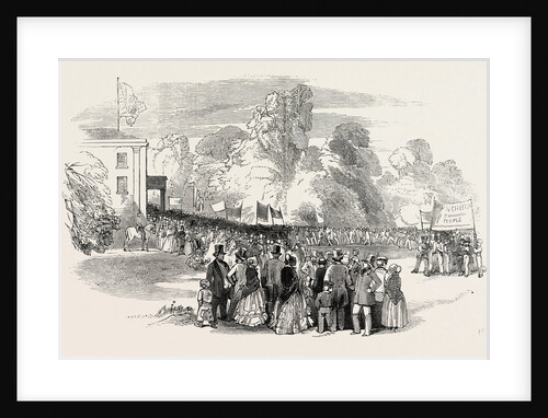 Opening of the Queen's Park, Manchester, UK, 1846 by Anonymous