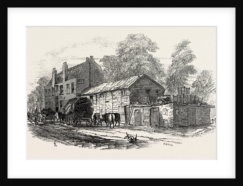 The Half-Way House, Between Knightsbridge and Kensington, London, 1846 by Anonymous