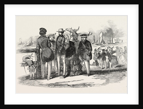 Yachting in the Isle of Wight: Group of Yachtsmen, 1846 by Anonymous