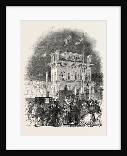 Meeting of the British Association. Arrival of His Royal Highness Prince Albert. 1846 by Anonymous